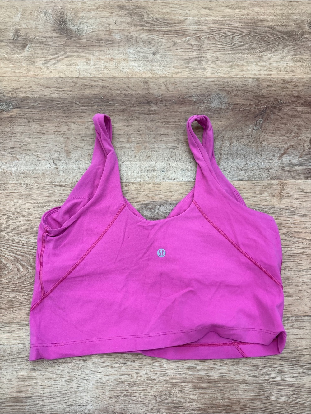 lululemon athletica Pink Scoop Neck Tank Top